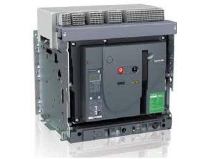 Выключатель автоматический EasyPact MVS 1600A 3P 50кА эл.расц. ET5S стац. с эл.приводом Schneider El