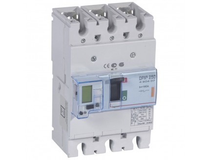 Выключатель автоматический DPX3 250 3-пол. 160А 25kA эл. расц + изм. блок
