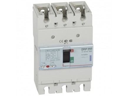 Выключатель автоматический DPX3 250 3-пол. 200А 50kA
