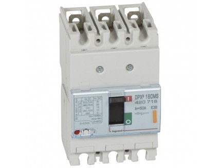DPX3 160 Автомат 3-пол. 50A 25kA для защиты двиг.