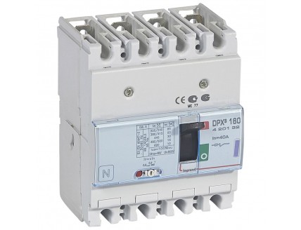 Выключатель автоматический DPX3 160 4-пол. 40А 50kA