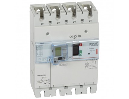 Дифференциальный автомат DPX3 250 4-пол. 250А 30-3000mA 36kA
