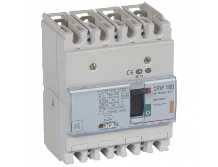 Выключатель автоматический DPX3 160 4-пол. 160А 25kA