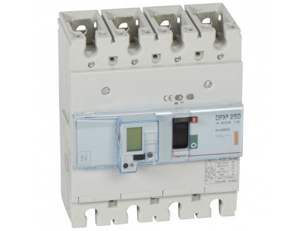 Выключатель автоматический DPX3 250 4-пол. 250А 25kA эл. расц