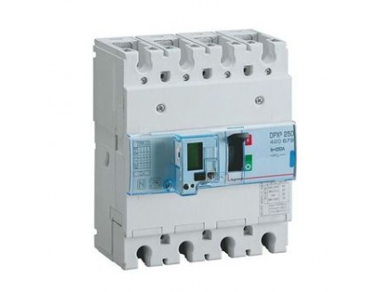 Выключатель автоматический DPX3 250 4-пол. 250А 70kA эл. расц + изм. блок