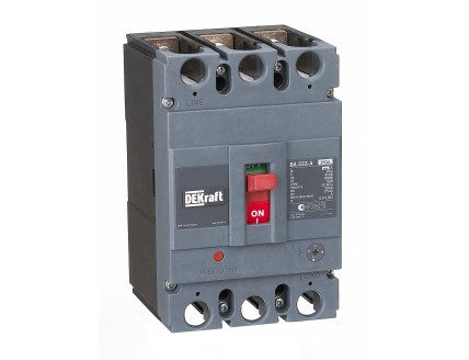 Силовой авт. выкл. 3P 250А c Ir=200А-250А 50кА ВА-333 DEKraf