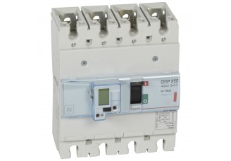Выключатель автоматический DPX3 250 4-пол. 160А 36kA эл. расц