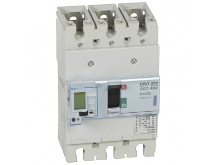 Выключатель автоматический DPX3 250 3-пол. 40А 50kA эл. расц + изм. блок