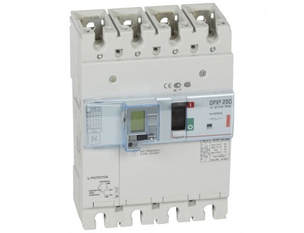 Дифференциальный автомат DPX3 250 4-пол. 250А 30-3000mA 36kA эл. расц