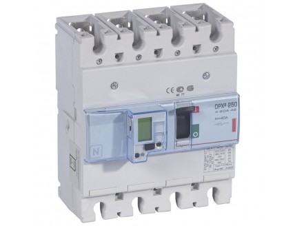 Выключатель автоматический DPX3 250 4-пол. 40А 36kA эл. расц + изм. блок