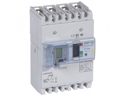 Дифференциальный автомат DPX3 160 4-пол. 16А 30-3000mA 16kA
