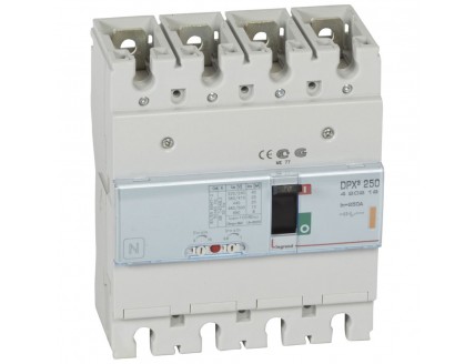 Выключатель автоматический DPX3 250 4-пол. 250А 25kA