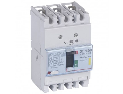 DPX3 160 Автомат 3-пол. 16A 16kA для защиты двиг.
