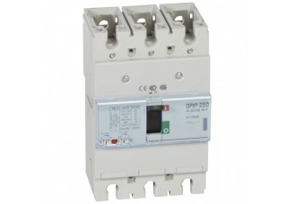Дифференциальный автомат DPX3 250 4-пол. 160А 30-3000mA 50kA
