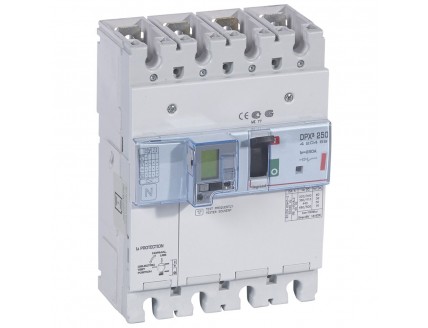 Дифференциальный автомат DPX3 250 4-пол. 250А 30-3000mA 36kA эл. расц + изм. блок