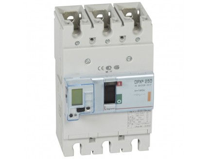 Выключатель автоматический DPX3 250 3-пол. 160А 25kA эл. расц
