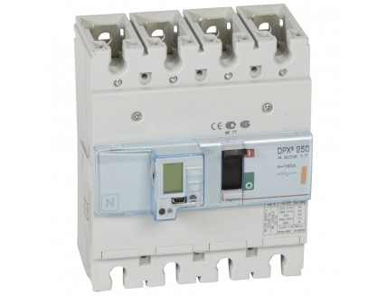 Выключатель автоматический DPX3 250 4-пол. 160А 25kA эл. расц