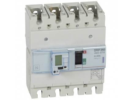 Выключатель автоматический DPX3 250 4-пол. 40А 50kA эл. расц