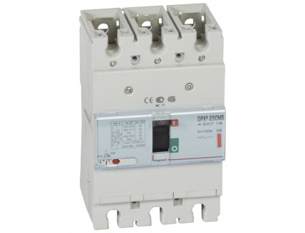 DPX3 250 Автомат 3-пол. 100A 36kA для защиты двиг.