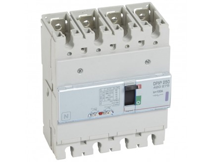 Выключатель автоматический DPX3 250 4-пол. 100А 50kA