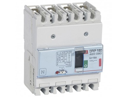 Выключатель автоматический DPX3 160 4-пол. 16А 36kA