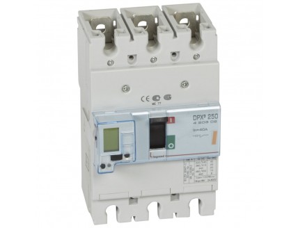 Выключатель автоматический DPX3 250 3-пол. 40А 25kA эл. расц