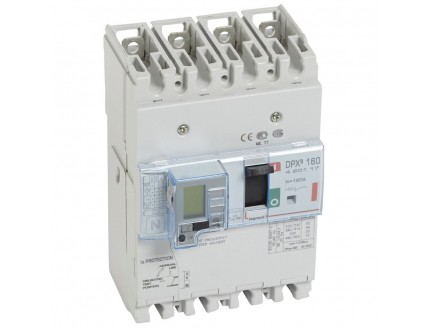 Дифференциальный автомат DPX3 160 4-пол. 160А 30-3000mA 36kA