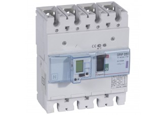 Выключатель автоматический DPX3 250 4-пол. 100А 50kA эл. расц + изм. блок