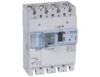 Дифференциальный автомат DPX3 250 4-пол. 160А 30-3000mA 36kA эл. расц