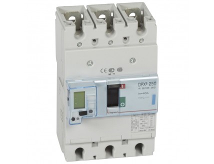 Выключатель автоматический DPX3 250 3-пол. 40А 70kA эл. расц