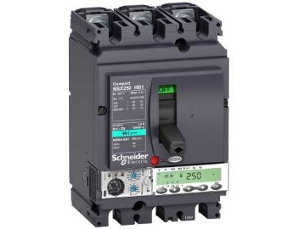 3П АВТОМ.ВЫКЛ. MIC6.2E 100A NSX250HB1 (75кА при 690B)