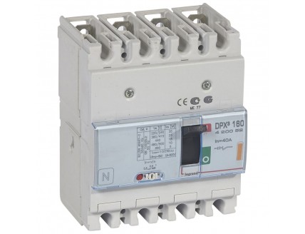 Выключатель автоматический DPX3 160 4-пол. 40А 25kA