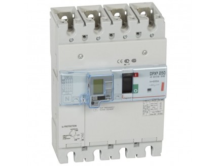 Дифференциальный автомат DPX3 250 4-пол. 200А 30-3000mA 36kA