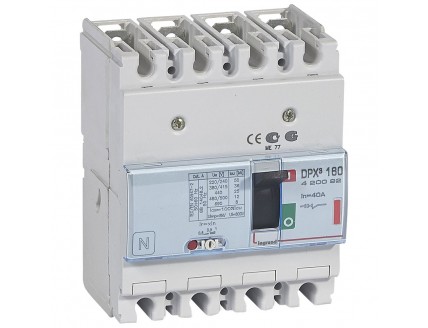 Выключатель автоматический DPX3 160 4-пол. 40А 36kA