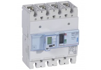 Выключатель автоматический DPX3 250 4-пол. 100А 70kA эл. расц + изм. блок
