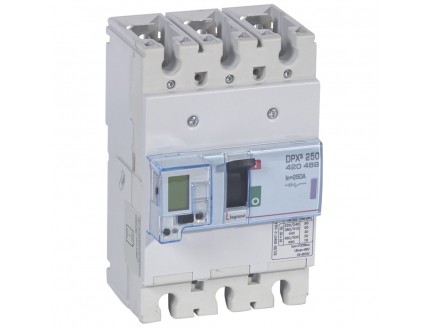 Выключатель автоматический DPX3 250 3-пол. 250А 50kA эл. расц + изм. блок