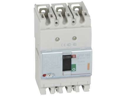 Выключатель автоматический DPX3 160 3-пол. 80А 25kA
