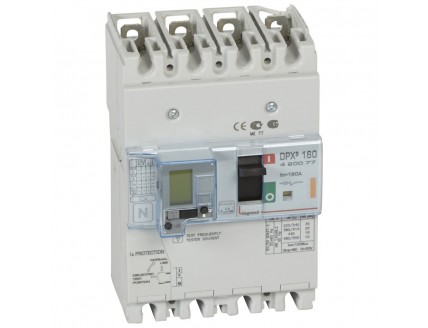 Дифференциальный автомат DPX3 160 4-пол. 160А 30-3000mA 25kA