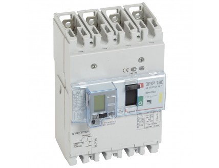 Дифференциальный автомат DPX3 160 4-пол. 25А 30-3000mA 16kA