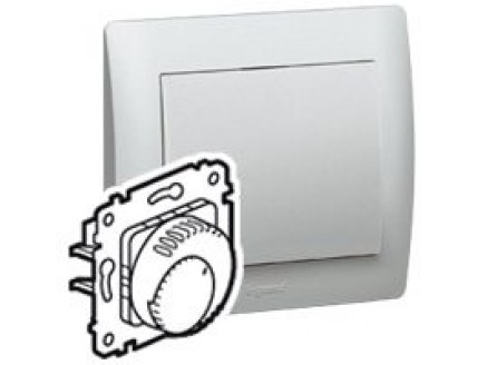 Термостат для теплого пола с датчиком16А, 250В алюминий Galea Life