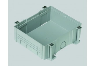 Коробка монтажная пластик в пол под заливку для 4-х модульных люков Simon