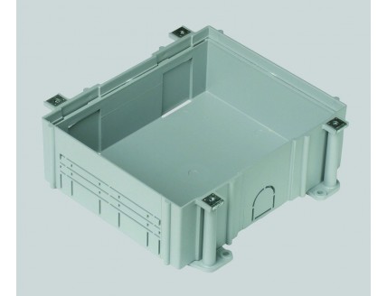 Коробка монтажная пластик в пол под заливку для 2-х модульных люков Simon
