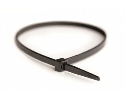 Стяжка кабельная (хомут) 160 х 4,5 мм черная (уп.=100шт) ДКС