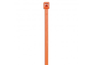 Стяжка кабельная 366 х 4.6 мм оранжевая, TY400-50-3-100 (100шт)
