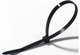 Стяжка кабельная (хомут) 186 х 4.6 мм черная, TY175-50-2-100 (100шт)