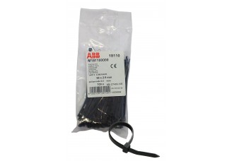 Стяжка кабельная (хомут) 98 х 2,5 мм черная (уп.=100шт) ABB