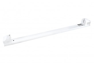 Светильник люминесцентный (ЛЛ) TDM 1х36Вт открытый без выключателя с белым отражателем белый 50х38х1300 (ЭПРА)