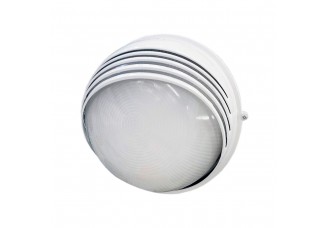 Светильник IEK (ЛН Е27) пылевлагозащищенный 100Вт IP54 круглый с ресничками белый