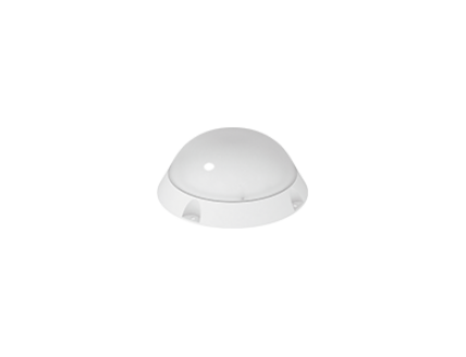 Светильник (LED) 10Вт 5000К антиванд. IP65 круг. бел. пласт./опал. VARTON