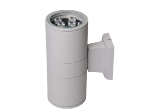 Светильник архитектурн.подсветки Jazzway 2-сторонний (LED) 2x9Вт 6500K 24 град. серый